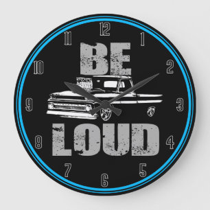 Grande Horloge Ronde Be loud Truck