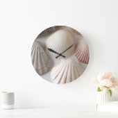 Grande Horloge Ronde Beach art Wall Clocks (Maison)