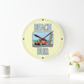Grande Horloge Ronde Beach Bum (Maison)