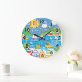 Grande Horloge Ronde Beach clock (Maison)