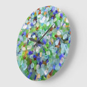 Grande Horloge Ronde Beach glass (Angle)