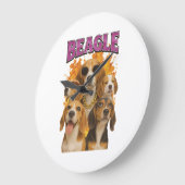 Grande Horloge Ronde Beagle (Angle)
