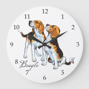 Grande Horloge Ronde beagle hounds