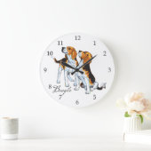 Grande Horloge Ronde beagle hounds (Maison)