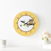 Grande Horloge Ronde Bear and Bee Clock (Maison)