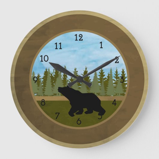 Grande Horloge Ronde Bear Clock (Recto)
