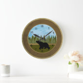 Grande Horloge Ronde Bear Clock (Maison)