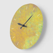 Grande Horloge Ronde Beautiful Golden Marbled (Angle)