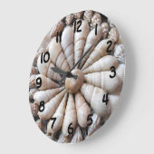 Grande Horloge Ronde Beautiful Large Seashell (Angle)
