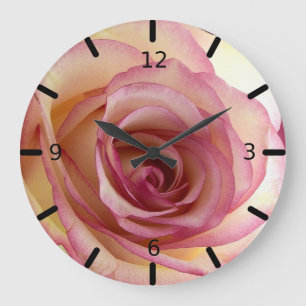Grande Horloge Ronde Beautiful Rose