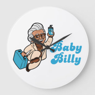Grande Horloge Ronde Bébé Billy