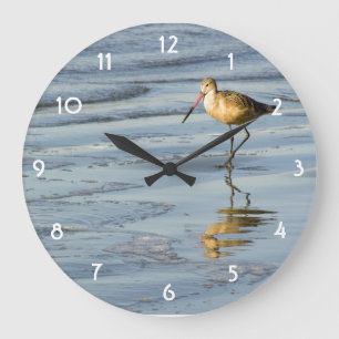 Grande Horloge Ronde Bécasseau de alimentation