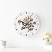 GRANDE HORLOGE RONDE BEE BEE ET BEEKEEPER (Maison)