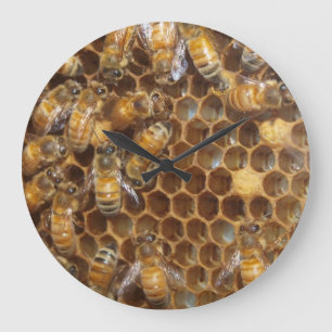 Grande Horloge Ronde Bee Hive