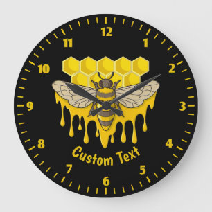 Grande Horloge Ronde Bee Hive