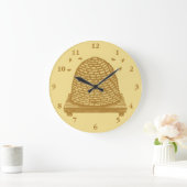 Grande Horloge Ronde Bee Hive Skep (Maison)