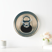 Grande Horloge Ronde Beer Can Pop Top Beer Drinker Man Cave (Maison)