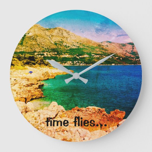 Grande Horloge Ronde Belle 24h/24 " (Recto)