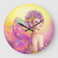 Belle fille papillon fée