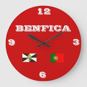 Grande Horloge Ronde Benfica Portugal Wallclock