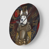 Grande Horloge Ronde Berger allemand (Angle)