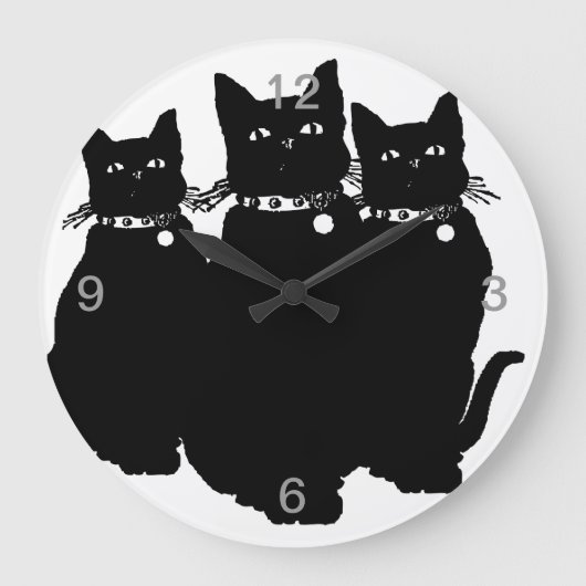 Grande Horloge Ronde Beware the Black Cat (Recto)