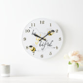 Grande Horloge Ronde Beyoutiful Bees (Maison)