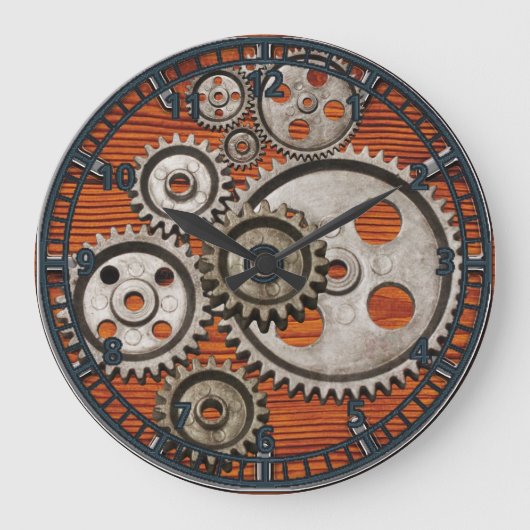 Grande Horloge Ronde biberon à bille à vapeur (Recto)