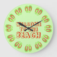 Bienvenue au Beach Green Flip Flops Vacation