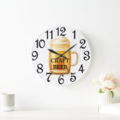 Grande Horloge Ronde Bière artisanale (Maison)
