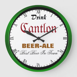 Grande Horloge Ronde Bière de Cantlon