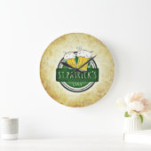 Grande Horloge Ronde Bières du jour Saint Patrick (Maison)