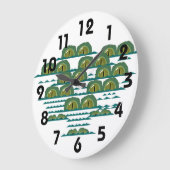 Grande Horloge Ronde Big Croc clock (Angle)