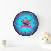 Grande Horloge Ronde Bijoux atomique (Maison)