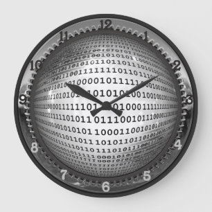 Grande Horloge Ronde Binary Globe