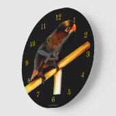 Grande Horloge Ronde Bird Wall Clock (Angle)