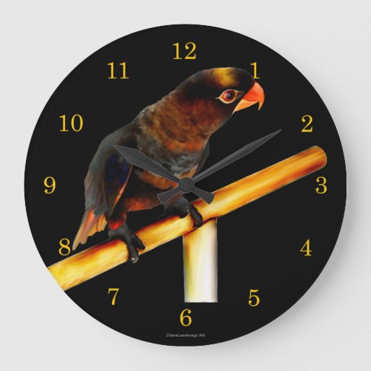 Grande Horloge Ronde Bird Wall Clock (Recto)