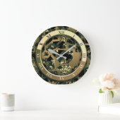 Grande Horloge Ronde Birthday Gift Funny Wall Clock (Maison)