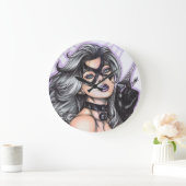 Grande Horloge Ronde Black Cat ~ Felicia Hardy (Maison)