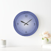 Grande Horloge Ronde Bleu avec Centre bleu clair> Horaires de cuisine (Maison)