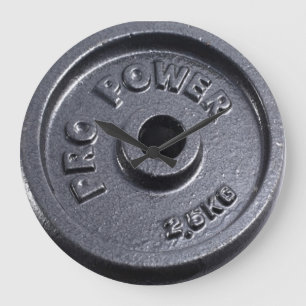 Grande Horloge Ronde Bloc de Weight