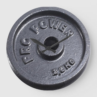 Grande Horloge Ronde Bloc de Weight