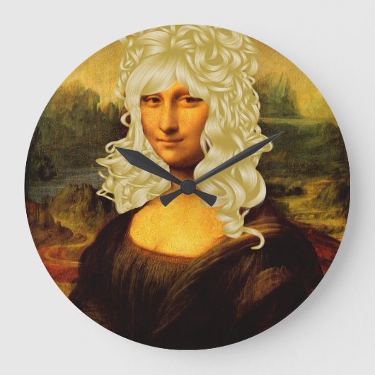 Grande Horloge Ronde Blonde Mona Lisa (Recto)