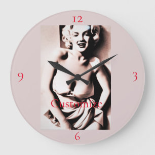 Grande Horloge Ronde Blonde vintage Thunder_Cove
