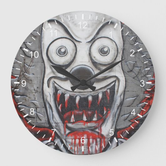 Grande Horloge Ronde Bloody Clown (Recto)