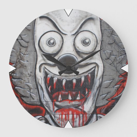 Grande Horloge Ronde Bloody Clown (Recto)