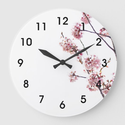 Grande Horloge Ronde Blooming Cherry Tree (Recto)