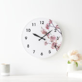 Grande Horloge Ronde Blooming Cherry Tree (Maison)