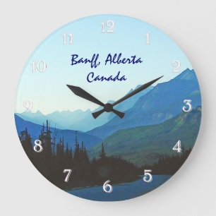 Grande Horloge Ronde Blue Banff