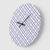 Grande Horloge Ronde Blue Cross Pendant Pattern (Angle)